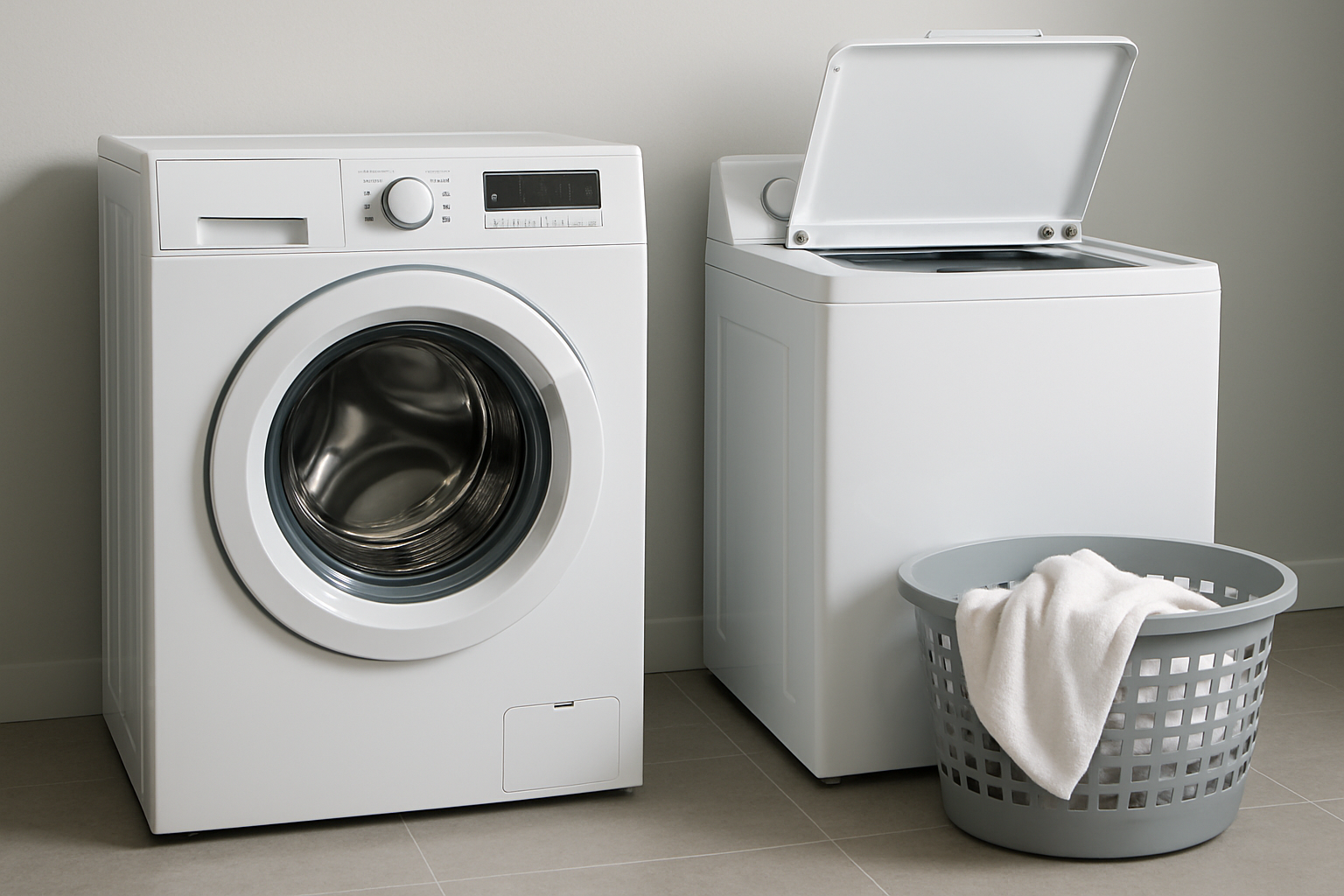 Front Load vs Top Load Washer: Cleaning Performance and Maintenance