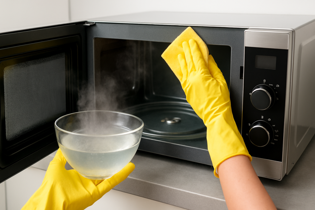 How to Clean a Microwave in 5 Minutes: Steam Trick and More