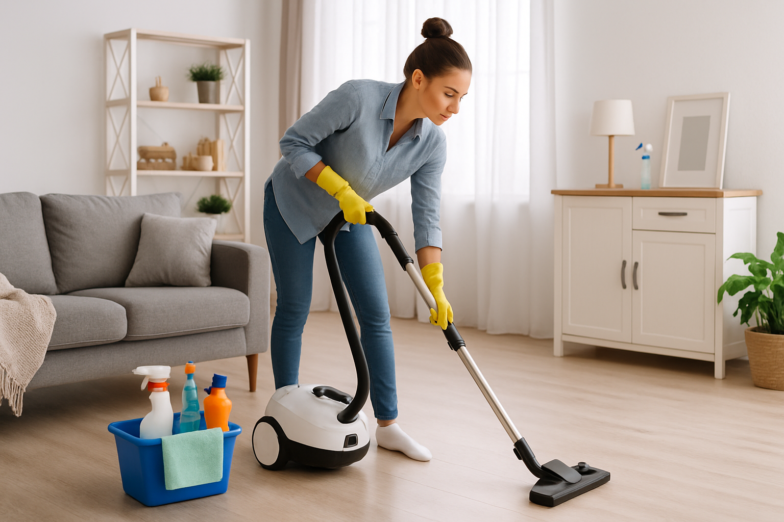 How to Deep Clean Your Home in One Day: Complete Room-by-Room Guide