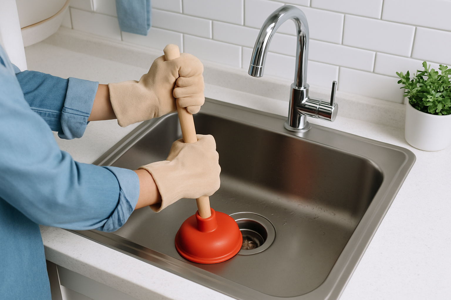 How to Unclog a Kitchen Sink Drain in 6 Easy Steps