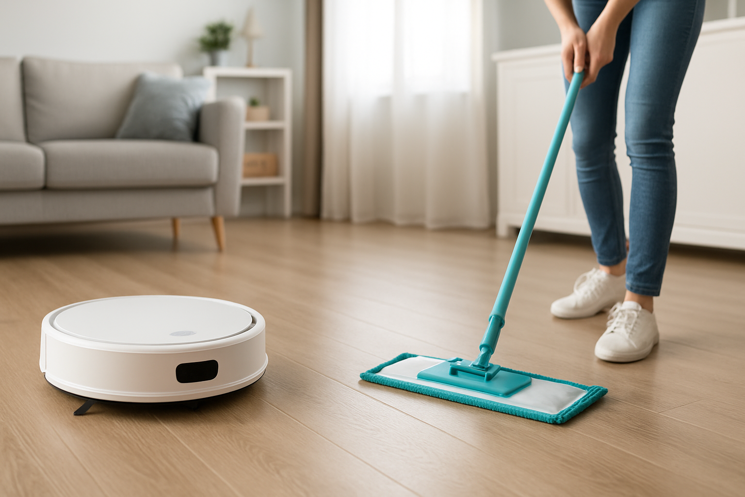 Mupping Robot Mop vs Manual Mopping: Is Automated Floor Cleaning Worth It?